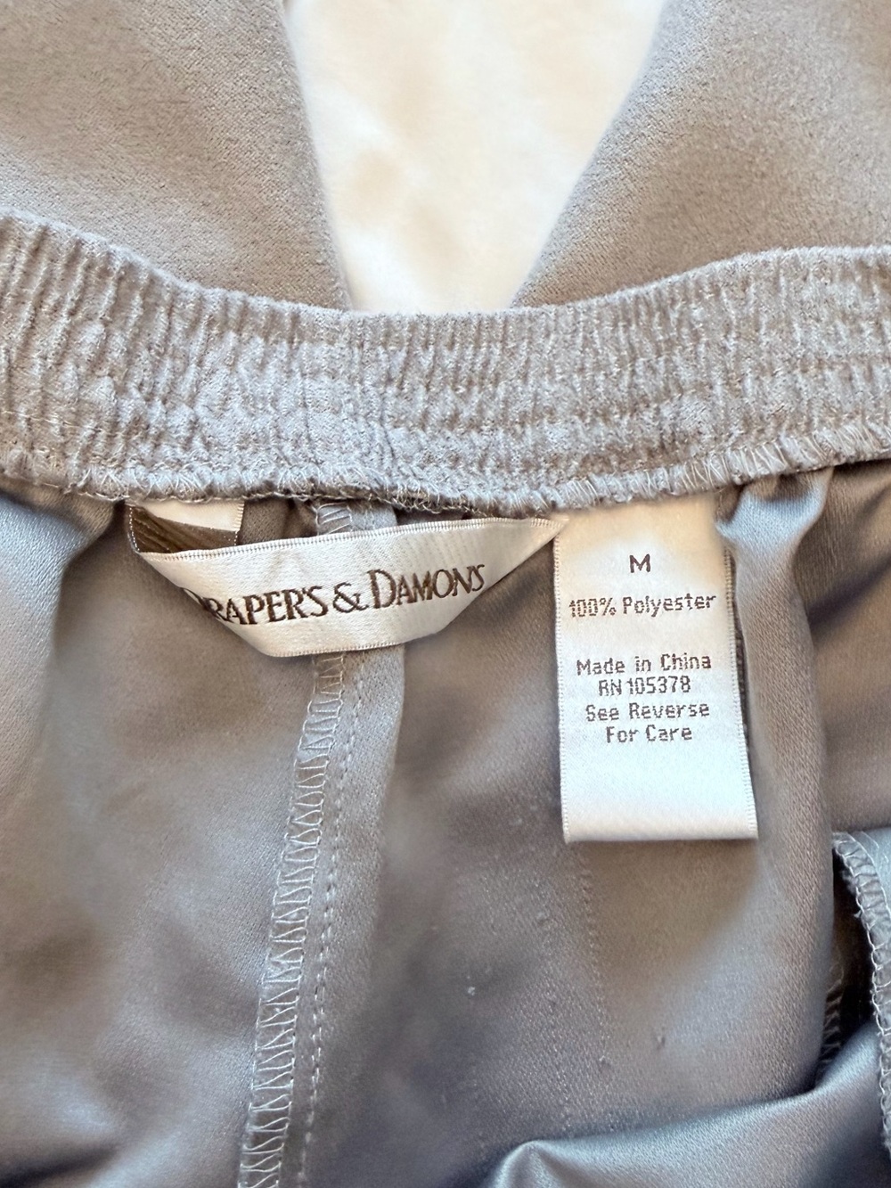 Wide-Leg Button-Front Set in Taupe - Picture 12 of 12